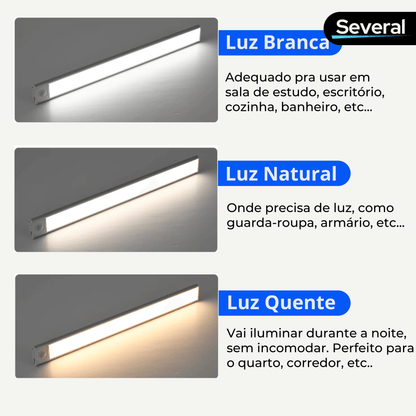 Luminária Inteligente Solara com Sensor de Movimento